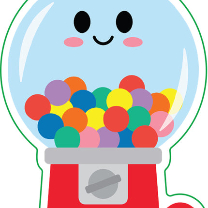 Gumball Machine Vinyl Sticker