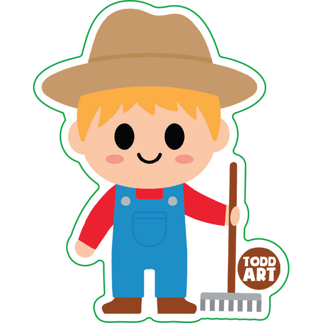 Farmer Vinyl Sticker