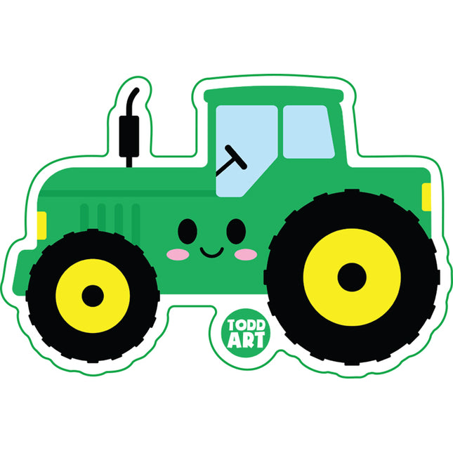 Tractor Vinyl Sticker
