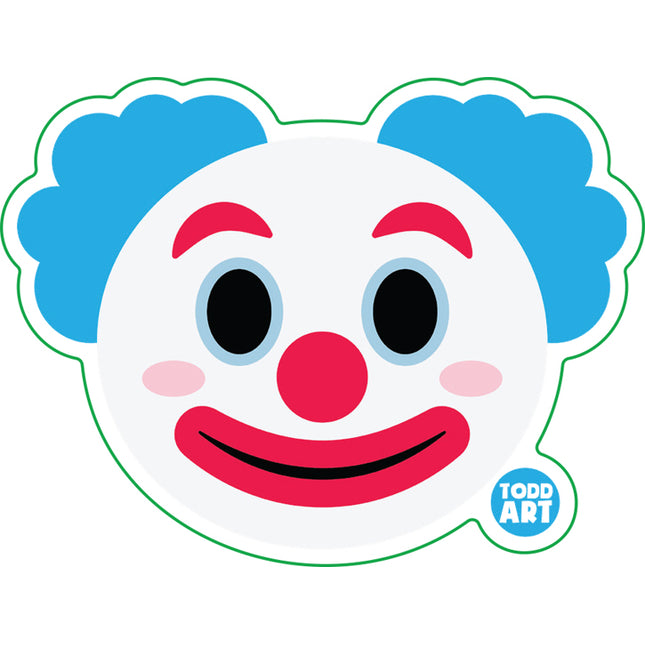 Clown Vinyl Sticker