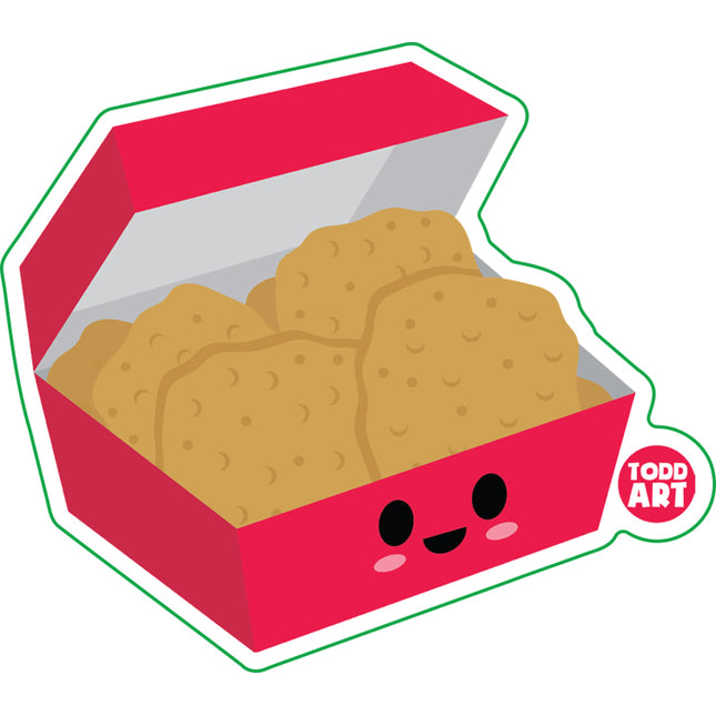 Chicken Nuggets Vinyl Sticker
