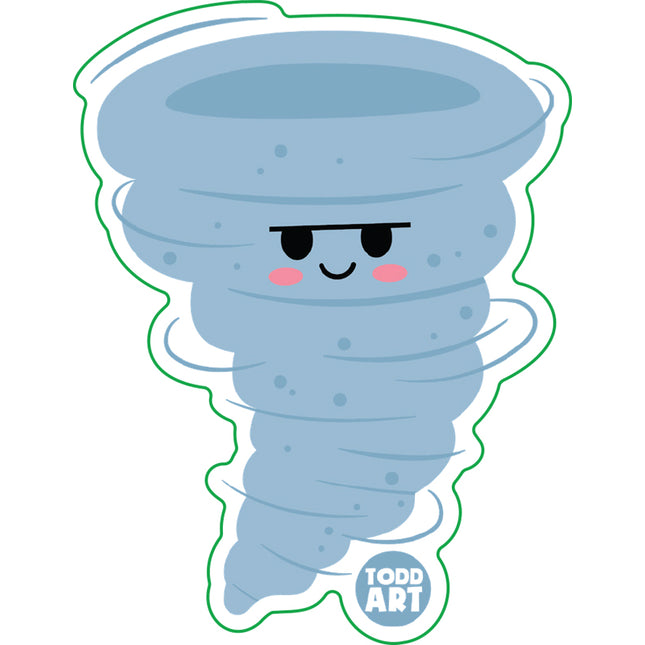 Tornado Vinyl Sticker