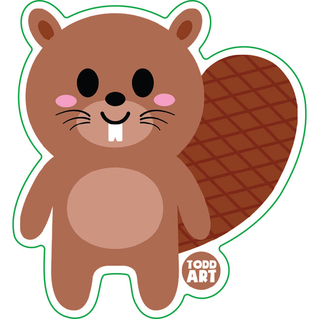 Otter Vinyl Sticker