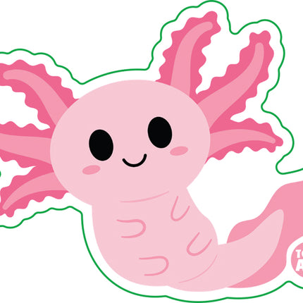 Axolotl Vinyl Sticker