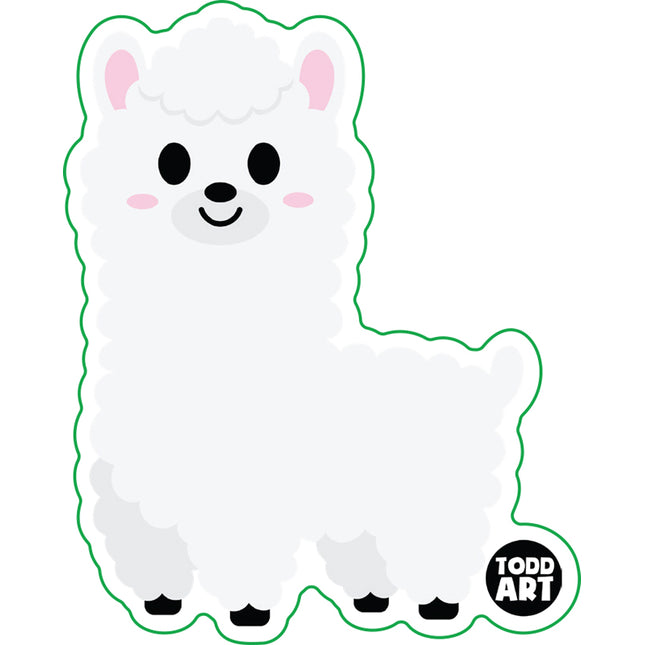 Alpaca Vinyl Sticker