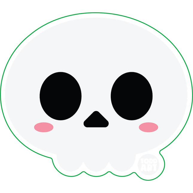 Skull Vinyl Sticker