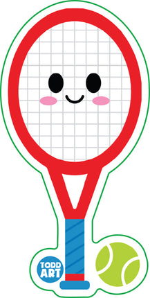 Tennis Vinyl Sticker