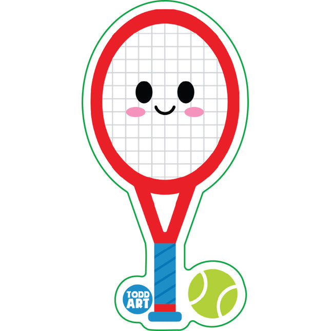 Tennis Vinyl Sticker