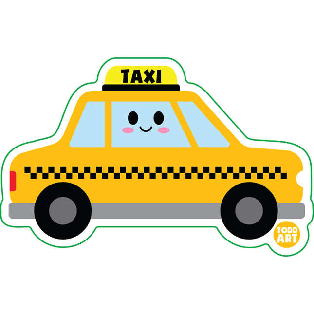 Taxi Vinyl Sticker
