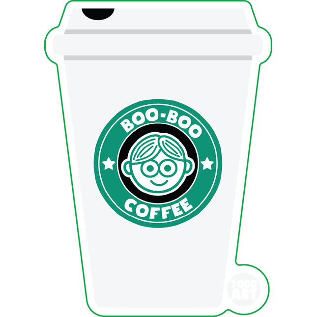 Coffee Cup Vinyl Sticker