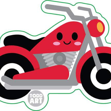 Motorcycle Vinyl Sticker