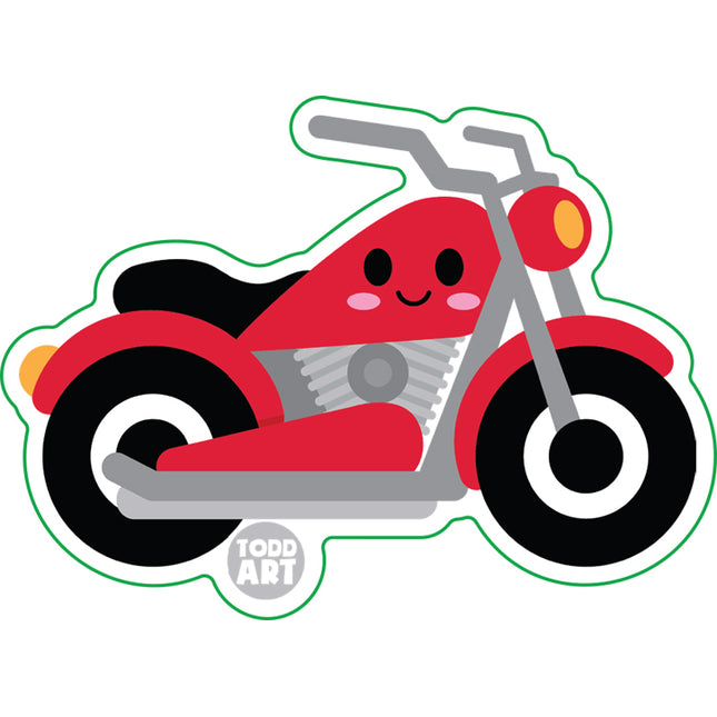 Motorcycle Vinyl Sticker