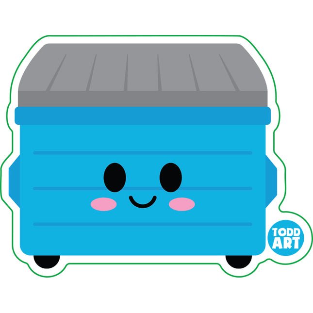 Dumpster Vinyl Sticker