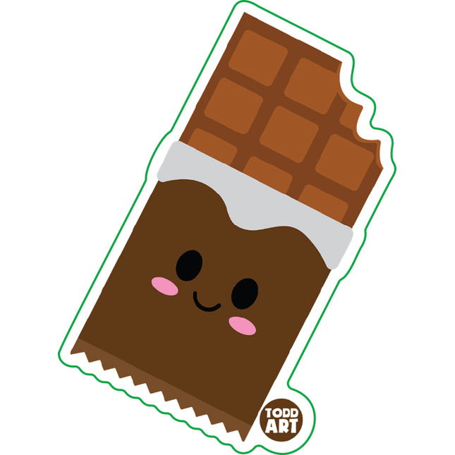 Candy Bar Vinyl Sticker