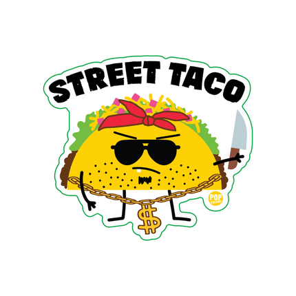 Street Taco Vinyl Sticker