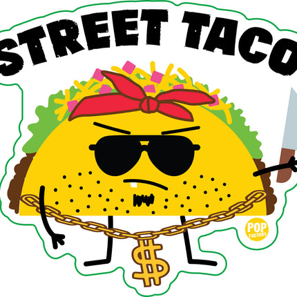 Street Taco Vinyl Sticker