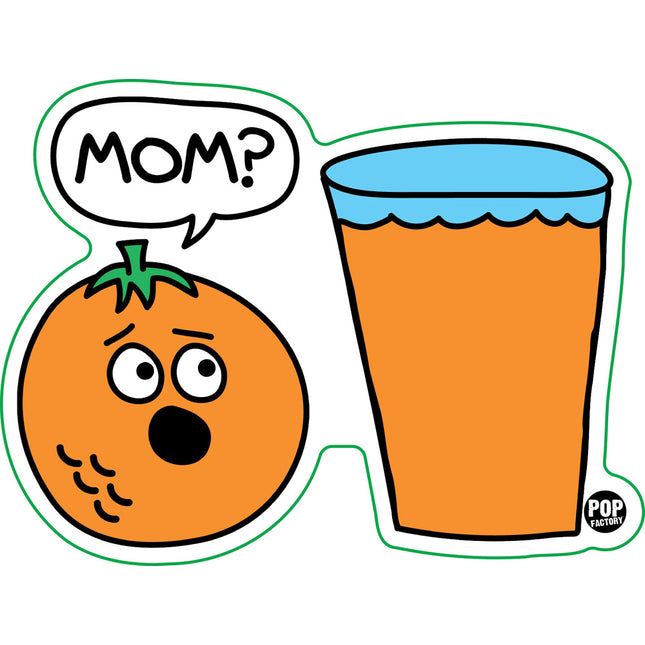 Mom OJ Vinyl Sticker