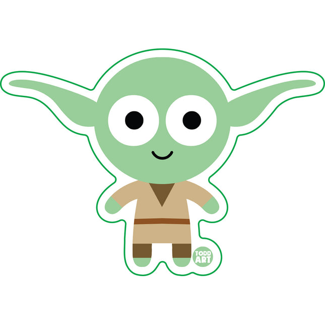 Baby Yoda Vinyl Sticker
