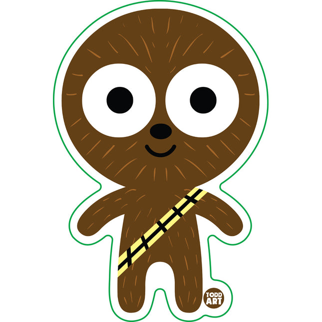 Chewbaca Vinyl Sticker